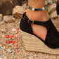 💎 -50% DAMEN PLATEAU-SANDALEN! 💎 Peep-Toe, Verstellbare Schnallen & Trendiges Design für den Sommer