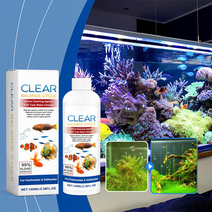 💎 40% RABATT! 💎 Leistungsstarker Aquarium-Reiniger – Entfernt Schlamm, Algen & Trübungen, Sicher für Fische & Pflanzen 🐟✨
