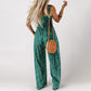 💎 -50% FRÜHLINGS-DEAL! 💎 Damen Ärmelloser Jumpsuit: Weitbein, Elastisch & Mit Taschen für Sommer