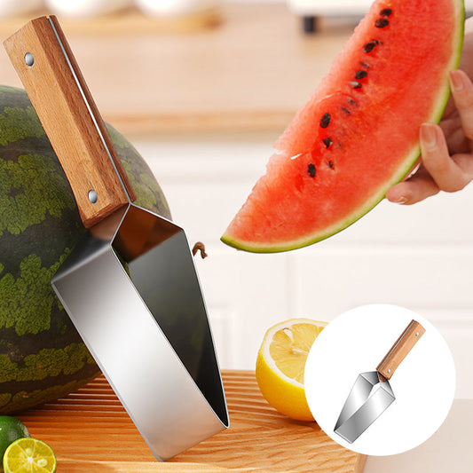 🔥 50% RABATT! 🔪 Multifunktionales Obstmesser aus Edelstahl – Wassermelone, Melone, Apfel, Sichere Schneidetechnik 🍈
