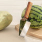 🔥 50% RABATT! 🔪 Multifunktionales Obstmesser aus Edelstahl – Wassermelone, Melone, Apfel, Sichere Schneidetechnik 🍈