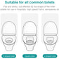 📢📢50% OFF !!⏰ No Peel Adhesive Disposable Toilet Cover