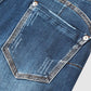 👖 50% RABATT JETZT! Zerrissene Capri-Jeans mit Hoher Taille – Lässig, Bequem & Hochelastisch für Frühling/Sommer 🌞✨