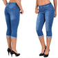 👖 50% RABATT JETZT! Zerrissene Capri-Jeans mit Hoher Taille – Lässig, Bequem & Hochelastisch für Frühling/Sommer 🌞✨