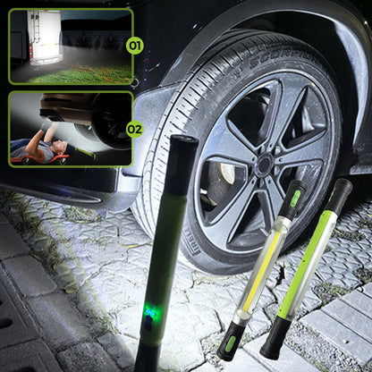 🔥 50% KORTING ! ✨ 3000LM LED Werklamp - IPX4 Waterdicht, Oplaadbaar via Type-C, 3 Lichtstanden, Haak voor Handenvrij Gebruik ⚡🔧