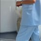 Stilvolles Set aus ärmellosem Blazer und hoch taillierter Hose für Damen