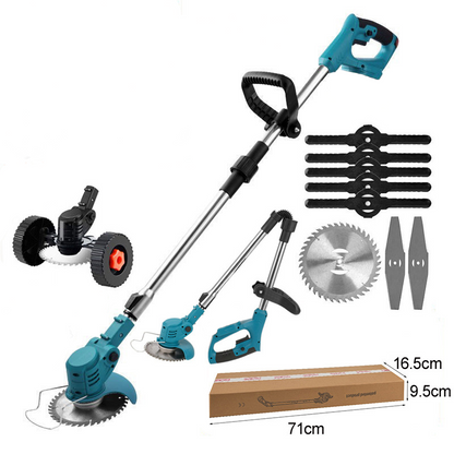 ⚡ LIMITED-TIME 50% RABATT! ✨ 1800W Klappbarer Rasenmäher – 3 Klingen, Höhenverstellbar, Kabellos, Leistungsstark 🌿