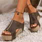 👡 LIMITED-TIME 50% RABATT! ✨ Nieten-Keilsandalen – Ortho, Atmungsaktiv, Elegant ✨