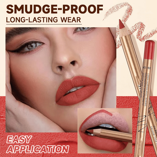 💄 LIMITED-TIME 50% RABATT! ✨ Lipliner-Stift-Set – 12 Farben, Wischfest, Matt ✨