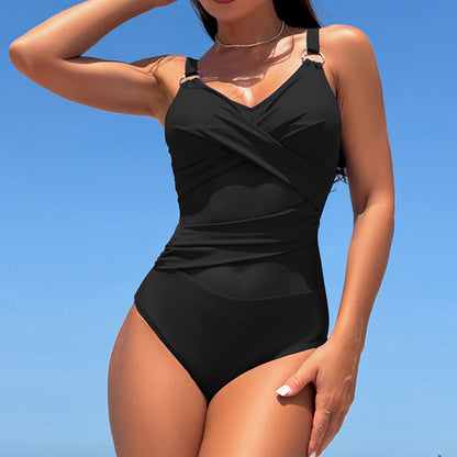 💎 50% RABATT! 💎 Damen-Badeanzug mit Mesh-Einsätzen – Formbetont, Schnelltrocknend & Mit Verstellbaren Trägern 🌊👙