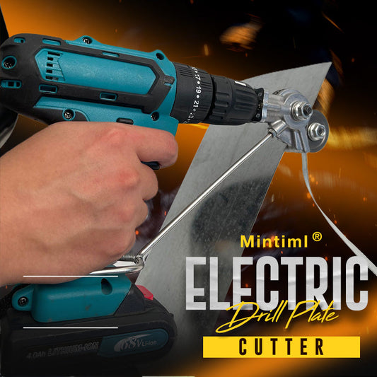 🔩 BEFRISTET 42% RABATT! ✨ Elektrischer Blechschneider – Für Bohrmaschine, Präzise, Leicht, Sicher ⚙️