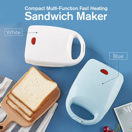 ✨ Compacte Multifunctionele Sandwichmaker – Grill, Bak & Rooster in Minder dan 3 Minuten!