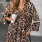 🐆✨ 50% RABATT AUF DAS PRINT-KLEID! V-Ausschnitt & lange Ärmel für selbstbewusste Eleganz – Bis 5XL 👗