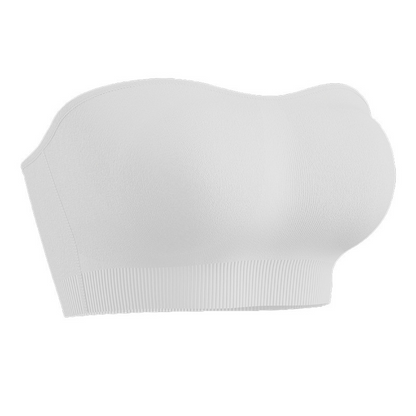 🔥 KAUFE 2, ZAHL 1! 🤍 Damen Bandeau-BH ohne Bügel – Abnehmbare Träger & Rutschfest (M-2XL)