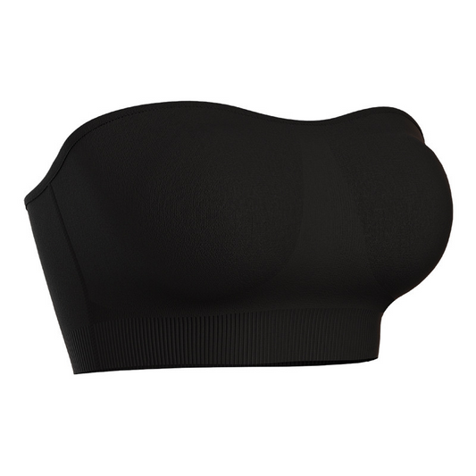 🔥 KAUFE 2, ZAHL 1! 🤍 Damen Bandeau-BH ohne Bügel – Abnehmbare Träger & Rutschfest (M-2XL)