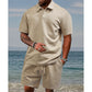👔 FLASH-SALE 50% AUF DAS SET! 🌴 Herren 2-teilig – Kurzarmhemd & Shorts, Knitterfrei & Atmungsaktiv 🩳