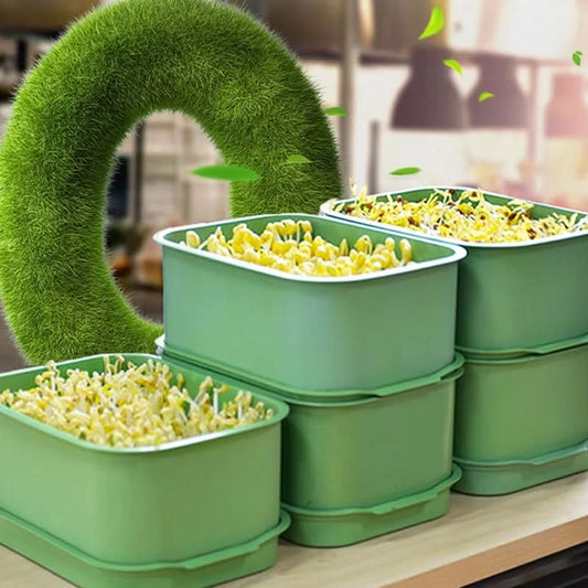 Stapelbare bonenknolteeltbox - Multilaags ontwerp, ideaal voor tuinieren thuis, gezonde groene levensstijl!