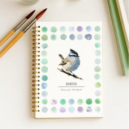 🎨 Aquarelwerkboek Voor Beginners Met 24 Kleuren – Stap-Voor-Stap Leer Aquarelleren, Perfect Voor Creatieve Beginners!