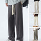 👖⏰ 50% RABATT! Herrenhose mit Geradem Bein & Kordelzug – Weicher Baumwoll-Mix, Lässiger Freizeitstil 🍂