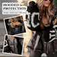 🎁 Hot Sale 50% KORTING 🔥Dames Patchwork Gebreide Mouw Capuchon Pufferjack | Gratis Express Levering✈️