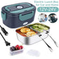 🍱 LIMITIERTES ANGEBOT: 50% RABATT! 🔌 Mobile Elektrische Brotdose (60W) – Für Auto & Haushalt, Edelstahl, 1.5L & Auslaufsicher ✨