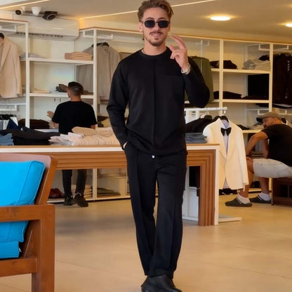 💨Herfst Edition! Heren Stretch Tweedelig Set – Comfortabel & Modieus 💥