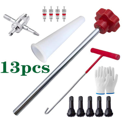 ⏳🔥LIMITED-TIME 53% OFF! ⏰Tire Valve Tool Kit – Rapid Valve Maintenance, Complete Tool Integration & Broad Vehicle Compatibility 💪