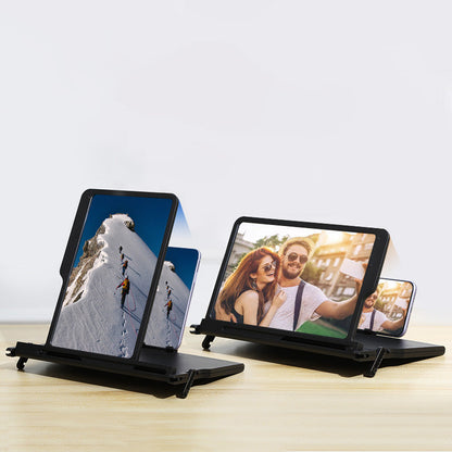 🔥 50% KORTING ! ✨ Draagbare Telefoon Schermvergroter - Uitschuifbaar Ontwerp, Oogvriendelijk Blauwlichtfilter, Universeel Toepasbaar 📱🎬