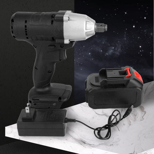 🔥 60% KORTING ! ✨ Accu Momentsleutel zonder Koolborstels - Instelbare Snelheid, Lichtgewicht, Perfect voor Auto-onderhoud en Klussen 🔧⚡