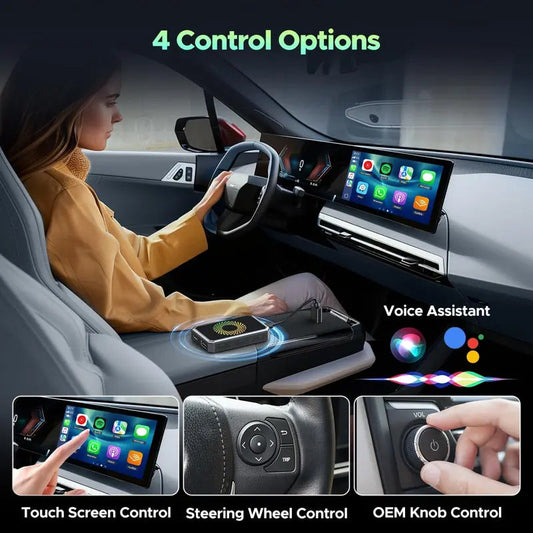 💎 -50% AUF DIE CARPLAY-ANSCHLUSSBOX! 💎 3-in-1 System, Drahtlos & Plug-and-Play für Ihren Auto-Bildschirm ✨