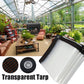 🛡️ LIMITIERT: 50% RABATT! 🔥 Hochbelastbare Transparente Plane – Wasserdicht, Isolierend & UV-Beständig mit Aluminium-Ösen ⛈️