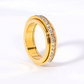💍 57% RABATT JETZT! Drehbarer Ring in 18K Roségold – Titanstahl, Zirkonia-Steine & Anti-Stress Design für Stil und Entspannung ✨