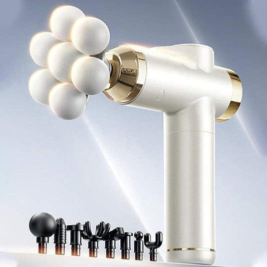 💆‍♂️ JETZT 50 % RABATT! 🔥 Intelligente Tiefengewebsmassagepistole – mit mehreren Aufsätzen und leise, ideal für die Muskelregeneration und Entspannung ✨