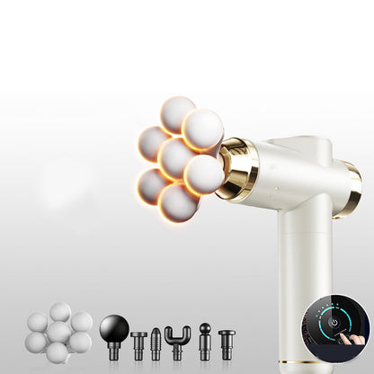 💆‍♂️ JETZT 50 % RABATT! 🔥 Intelligente Tiefengewebsmassagepistole – mit mehreren Aufsätzen und leise, ideal für die Muskelregeneration und Entspannung ✨