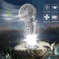 💎 -50% AUF DEN SOLAR-VENTILATOR MIT LICHT! 💎 6-in-1 Camping-Lampe, Ausziehbar & IP44 Wasserdicht für jedes Abenteuer 🏕️🔦