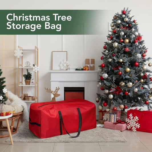 📢📢50% di sconto! 🎄 Borsa Porta Albero di Natale Impermeabile – Resistente, Spaziosa & Facile da Trasportare! 🎁