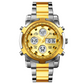 🎯 60% RABATT ! Robust-Militäruhr für Herren – 48mm Analog-Digital, 30m Wasserdicht & Edelstahlarmband! ⏱️