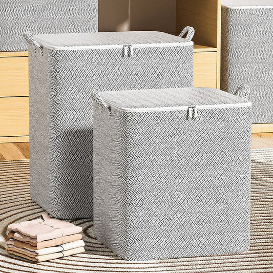 💎 -56% AUF DIE XXL-AUFBEWAHRUNGSTASCHE! 💎 Bis zu 220L, Reißfest & Platzsparend – Für Decken, Kleidung, Spielzeug ✨