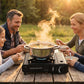 ⛺ LIMITIERT 50% RABATT! ✨ Tragbarer Dual-Fuel Kocher – 2900W, Butan/LPG & Elektro-Zündung 🔥