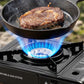 ⛺ LIMITIERT 50% RABATT! ✨ Tragbarer Dual-Fuel Kocher – 2900W, Butan/LPG & Elektro-Zündung 🔥