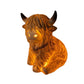 💎 50% RABATT! 💎 Hochlandrinder-Lampe – Handgefertigtes Nachtlicht mit Warmton & Rustikalem Highland-Charme (10 cm / 20 cm) 🐮🕯️
