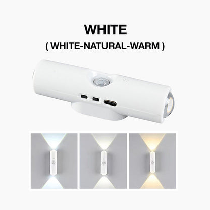 Light Up Any Space Instantly! RGB Motion Sensor Magnetic LED Light