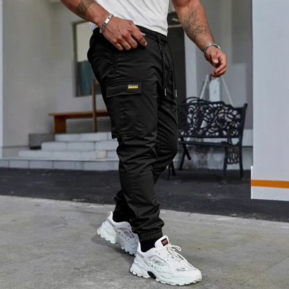 👖 LIMITIERTE ZEIT: 50% RABATT! ✨ Herren Cargohose mit Kordelzug – Sportlich, Elastisch, Vielseitig 🏃