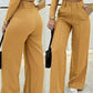 💎 57% DE RÉDUCTION – SEULEMENT 3 JOURS ! 💎 Pantalon Femme à Taille Haute & Jambes Évasées – Coupe Fluide, Silhouette Allongée & Tissu Anti-Froissement