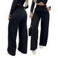 💎 57% DE RÉDUCTION – SEULEMENT 3 JOURS ! 💎 Pantalon Femme à Taille Haute & Jambes Évasées – Coupe Fluide, Silhouette Allongée & Tissu Anti-Froissement