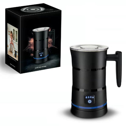 ☕ 50% RABATT! Professioneller Automatischer Milchaufschäumer – Edelstahl, 4 Modi für Cremigen Schaum, Schnelles Aufheizen ✨🥛