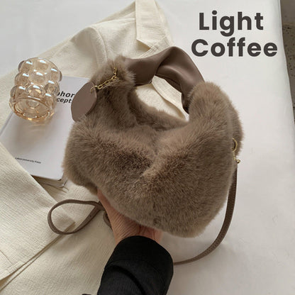 💎 60% RABATT! 💎 Multifunktionale Tasche aus Kunstpelz – Das perfekte Geschenk für sie, hautfreundlich & modisch ✨👜