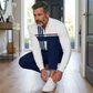 💎 50% RABATT! 💎 Herren-Trainingsanzug mit Grafikprint – Quarter-Zip, Relaxed Fit & Atmungsaktives Polyester für Komfort und Style 🎯👕