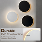 💎 -50% MODERNE LED-WANDLEUCHTE! 💎 Dimmbar, Touch-Steuerung & Eclipse-Design für Schlafzimmer & Flur
