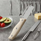 🍴 LIMITIERT: 1 + 1 GRATIS ! 🥒 Multifunktionaler Schäler – Hochwertige Klinge, Holgriff & Flaschenöffner ✨